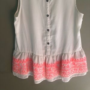 Peplum Tank Top
